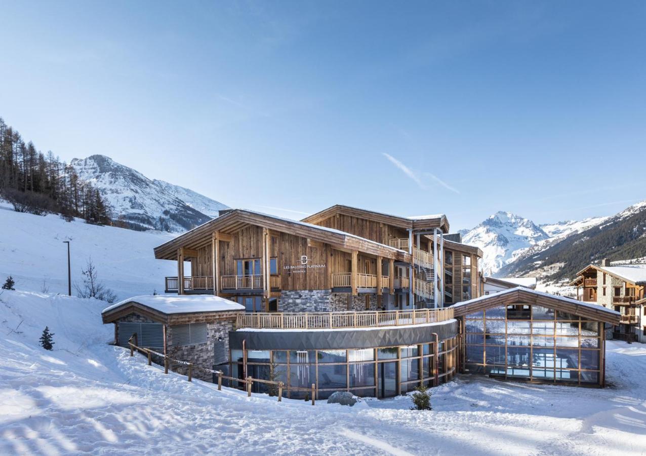 Les Balcons Platinium Val Cenis Apartman Lanslevillard Kültér fotó