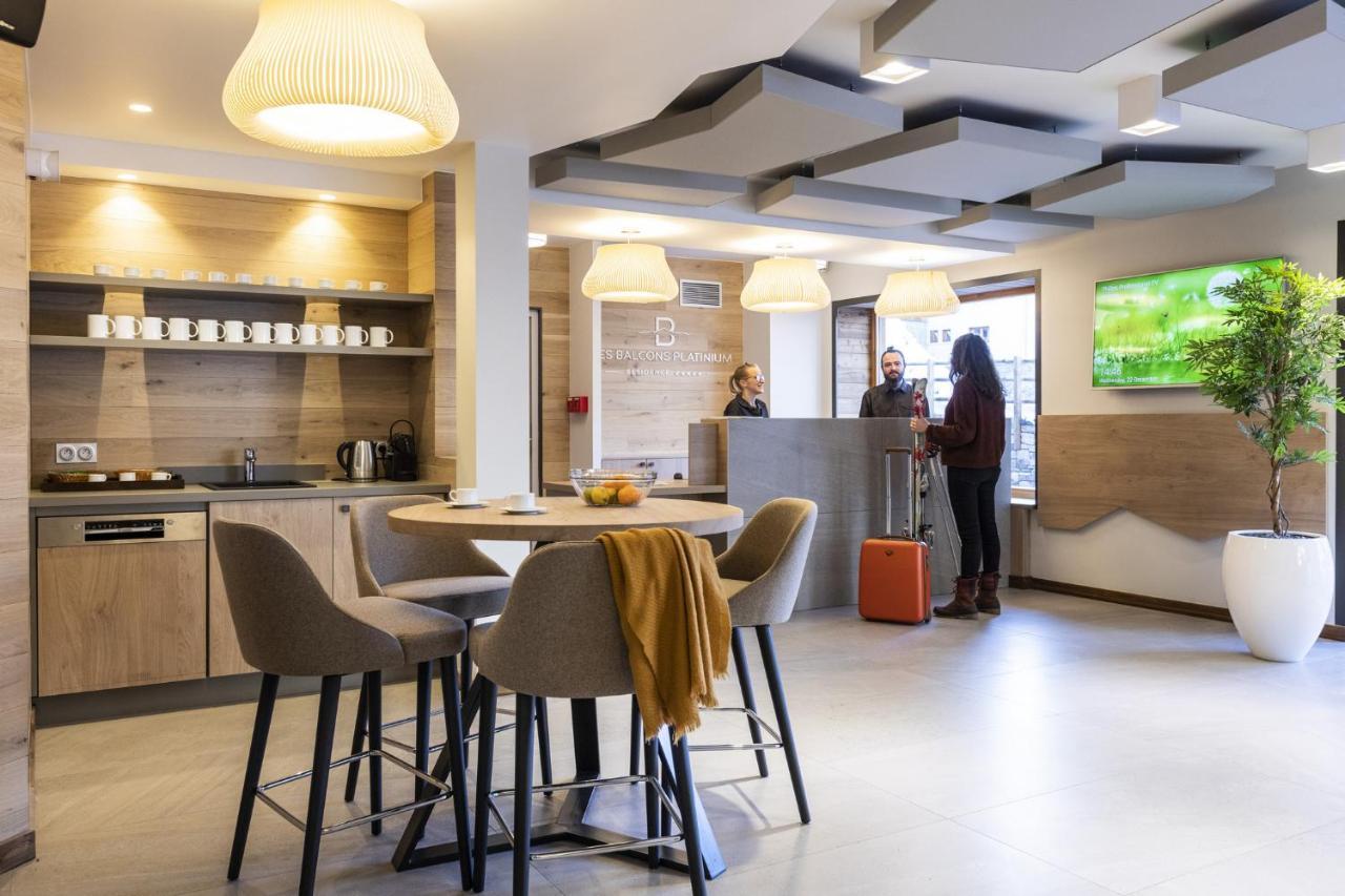 Les Balcons Platinium Val Cenis Apartman Lanslevillard Kültér fotó