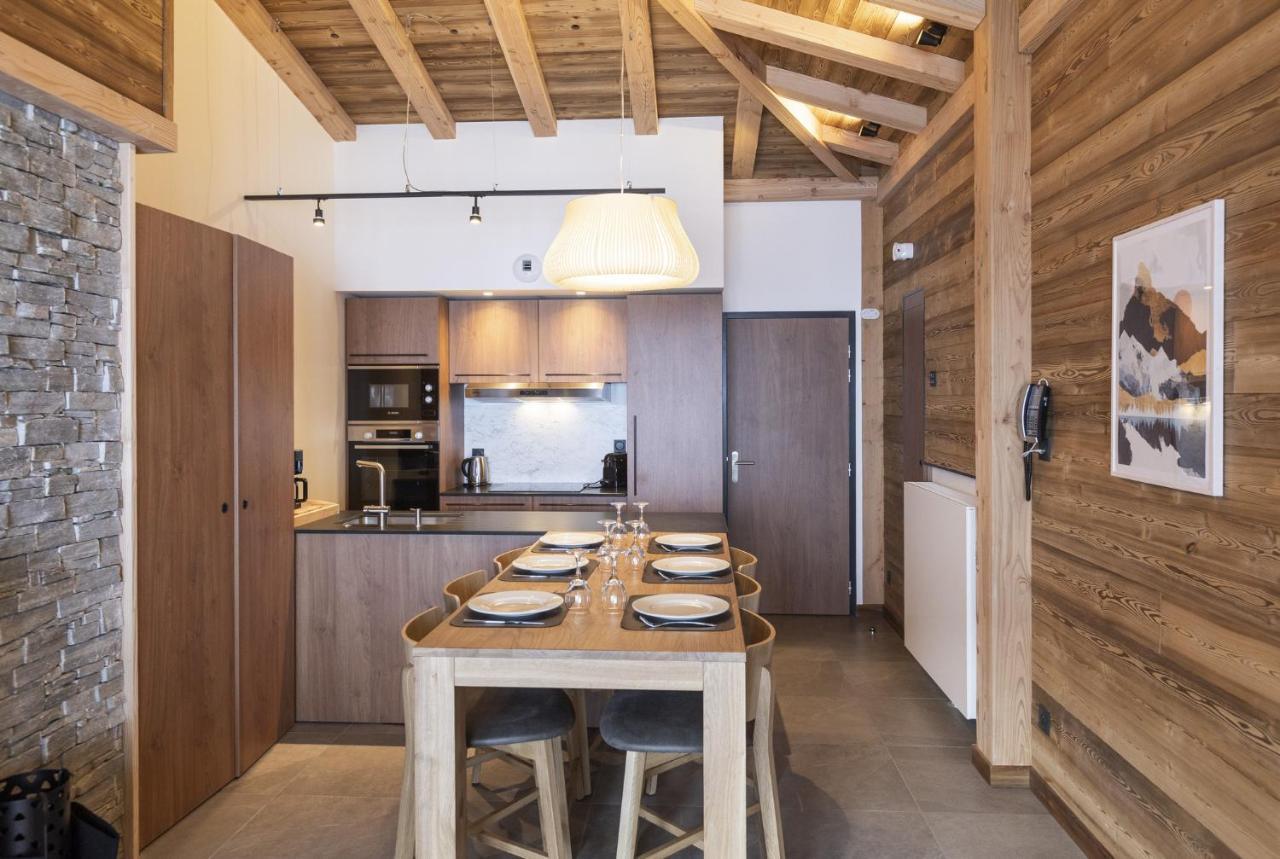 Les Balcons Platinium Val Cenis Apartman Lanslevillard Kültér fotó