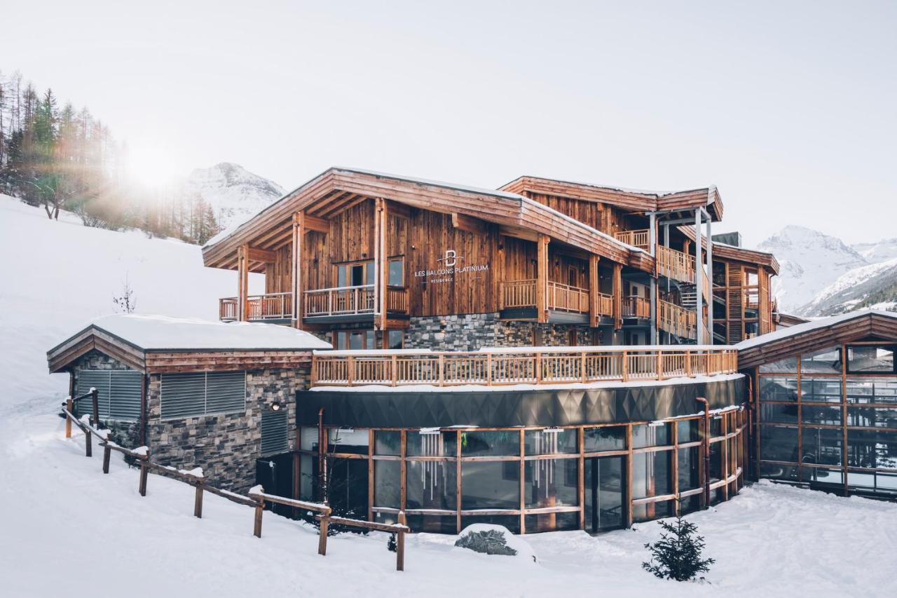 Les Balcons Platinium Val Cenis Apartman Lanslevillard Kültér fotó